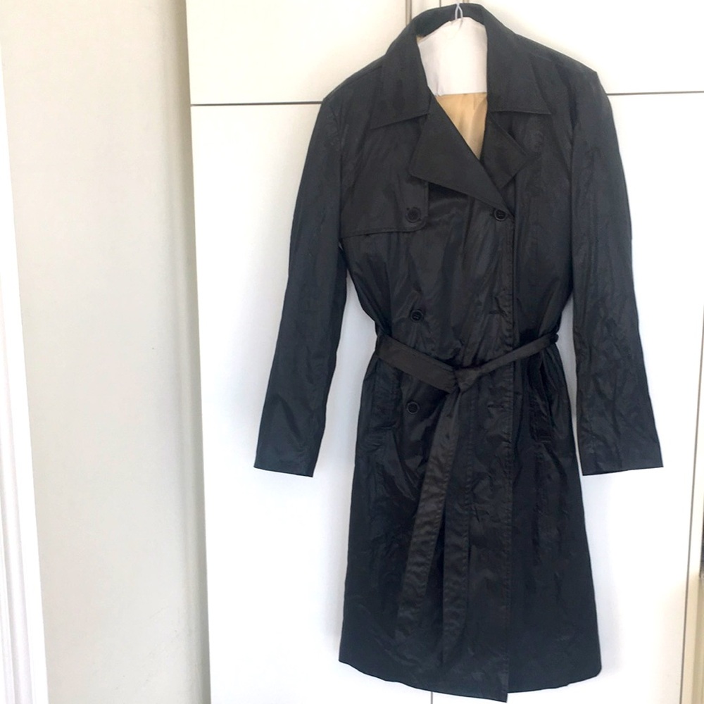 Classic Long Women's Trench Coat - Picture 11 of 12
